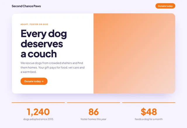 Animal Rescue template