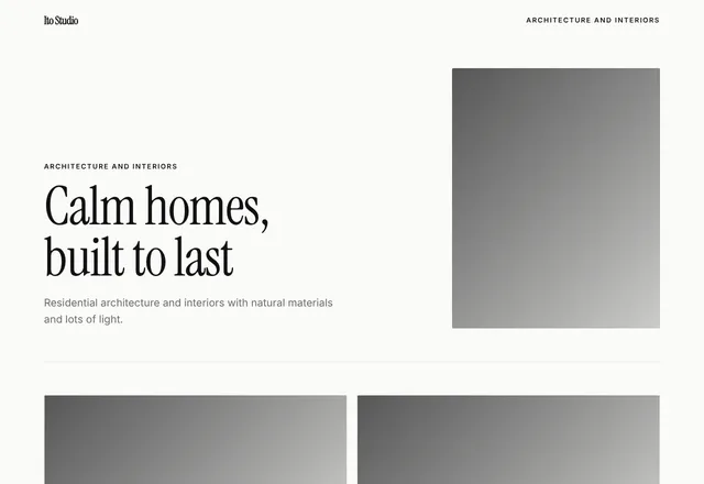 Architect template