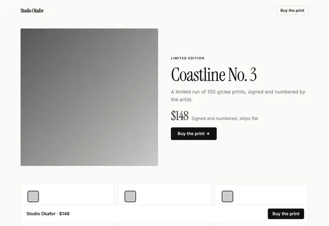 Art Print template