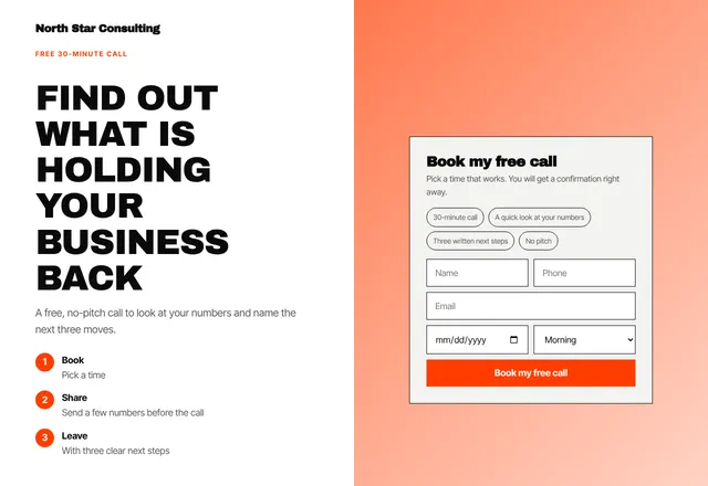 Strategy Call template