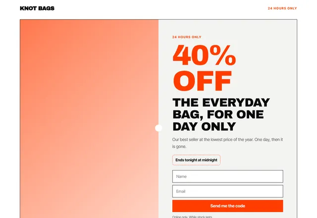Flash Sale template