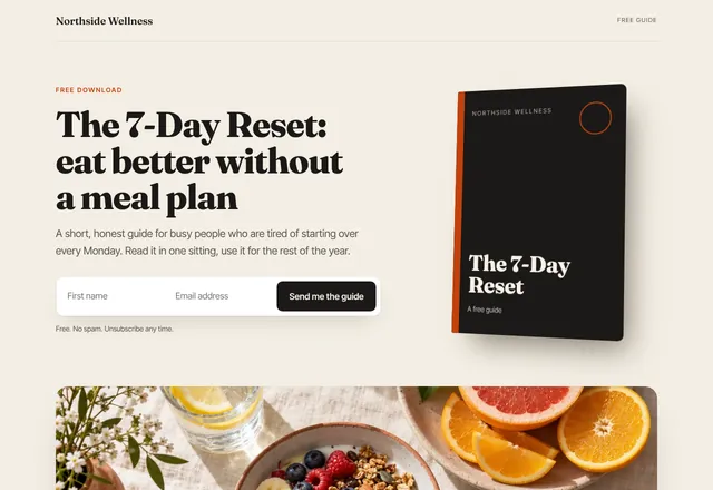Free Guide template