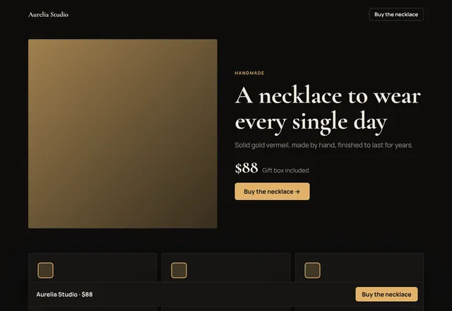 Jewelry template