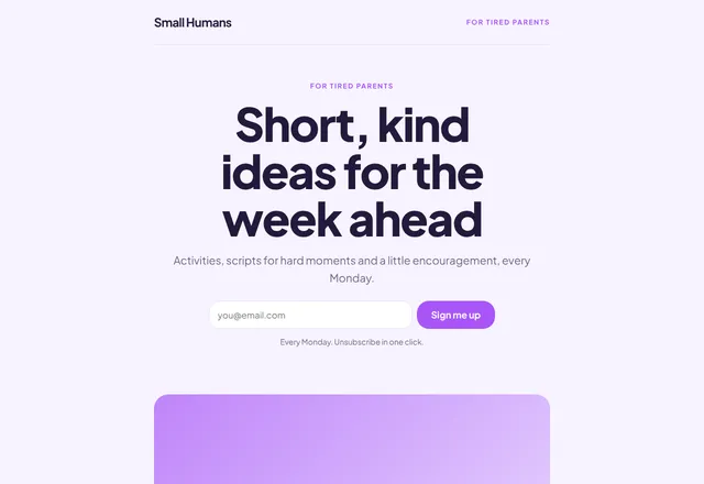 Parenting Newsletter template