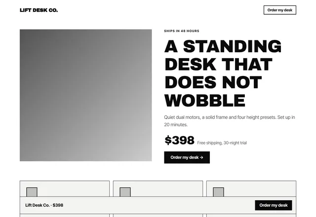 Gadget or Furniture template